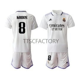 Maillot de Foot Real Madrid Toni Kroos 8 Domicile 2022-23 - Enfant